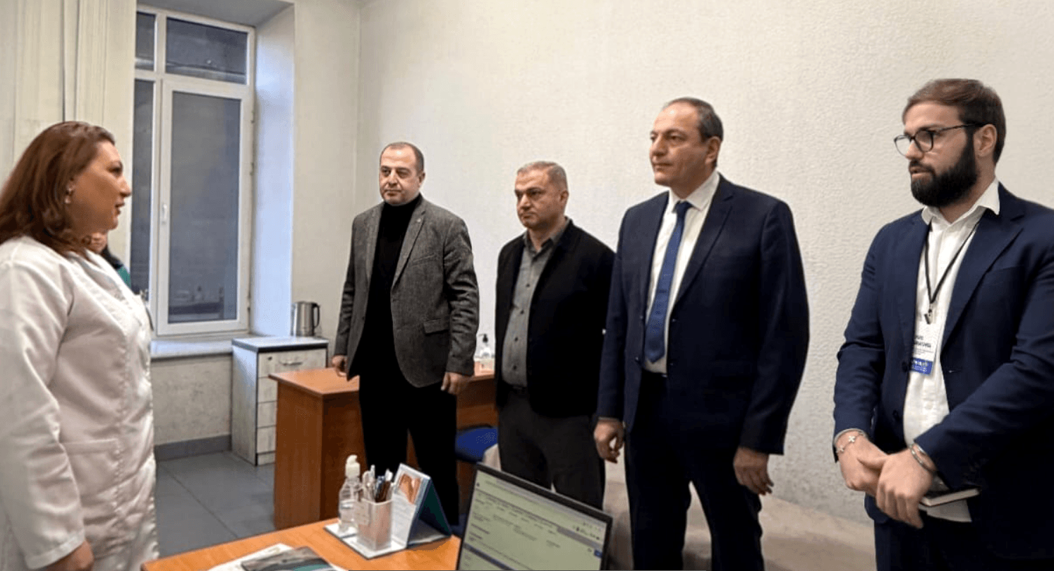 The leadership of the Universal Health Insurance Foundation conducted a site visit to the polyclinic of Yerevan Medical Association No. 2