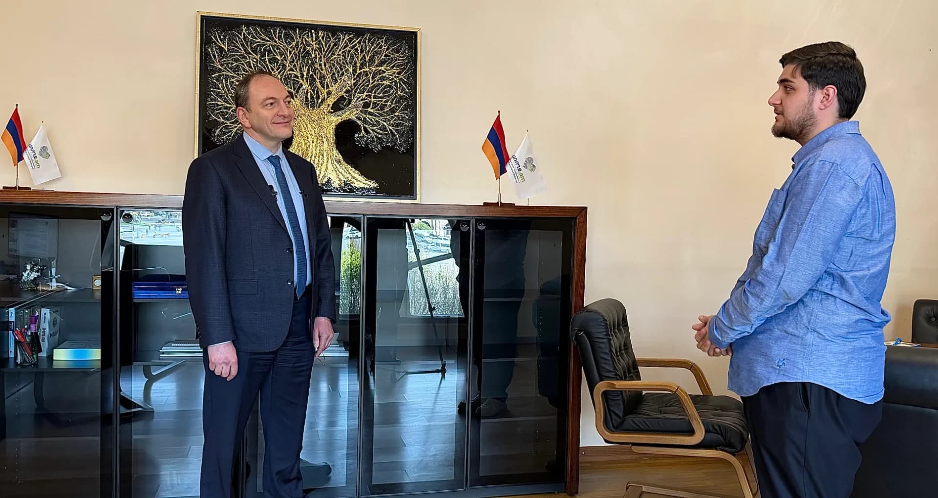 Սամվել Խարազյանը հարցազրույց է տվել Հանրային հեռուստաընկերությանը 1