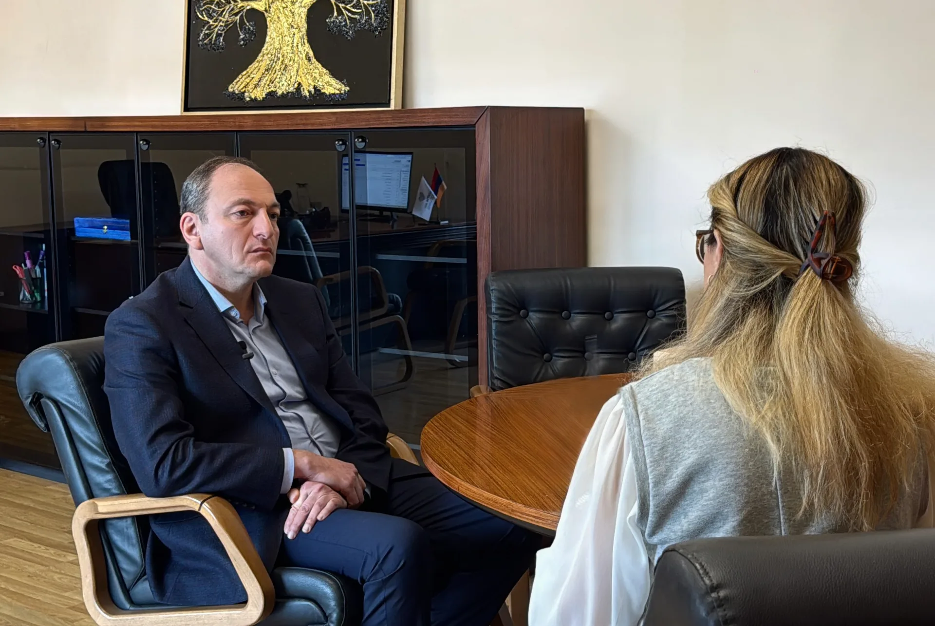 Սամվել Խարազյանը «Նուվել դ'Աղմենի» պարբերականին տված հարցազրույցում ներկայացրել է ԱՀԱ համակարգի ներդրման ընթացքը և առաջնահերթությունները 1